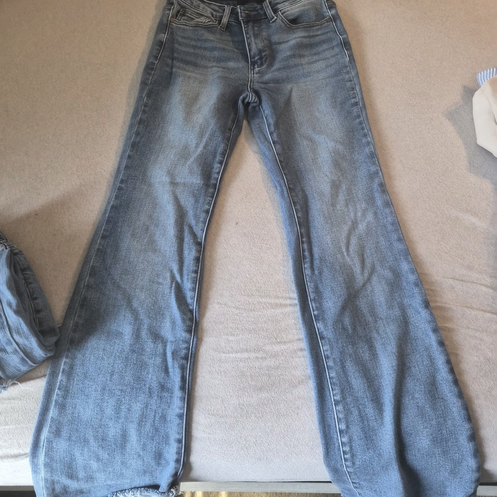 Judy Blue Light Blue Flare Jeans